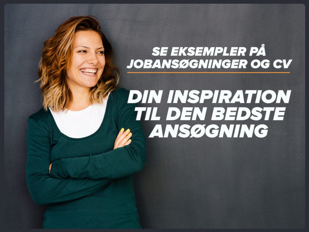 Ansøgning Eksempel - Få Inspiration Til Jobansøgning Og CV